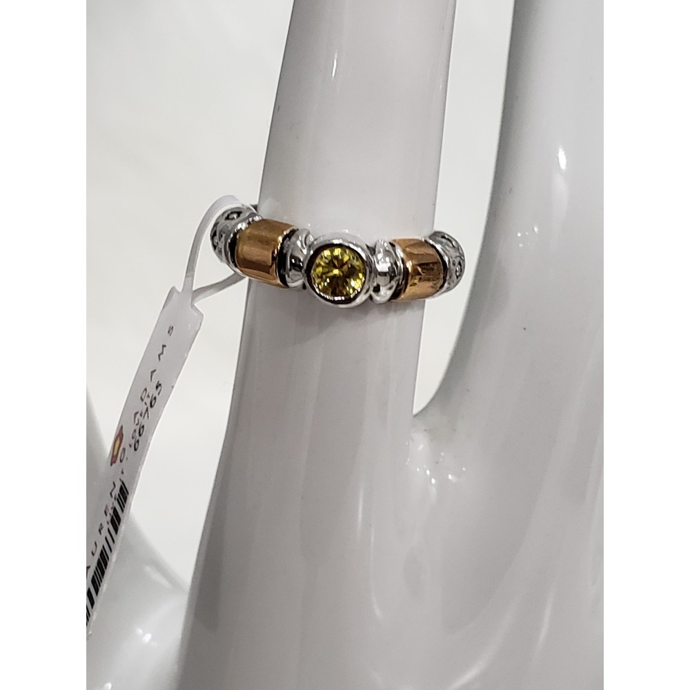 Lauren G Adams Brutalist Renaissance Gothic Two Tone Ring Pinky Witchy Men Women